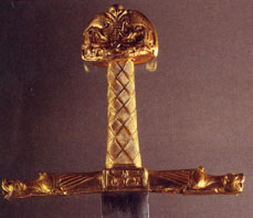 Hilt of Sword from era of Charlemagne