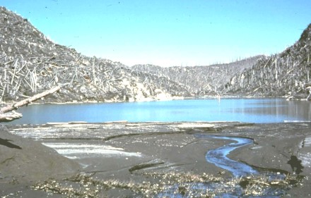 River After Eruption