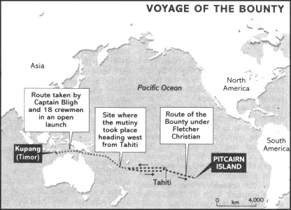 Bounty's Voyage
